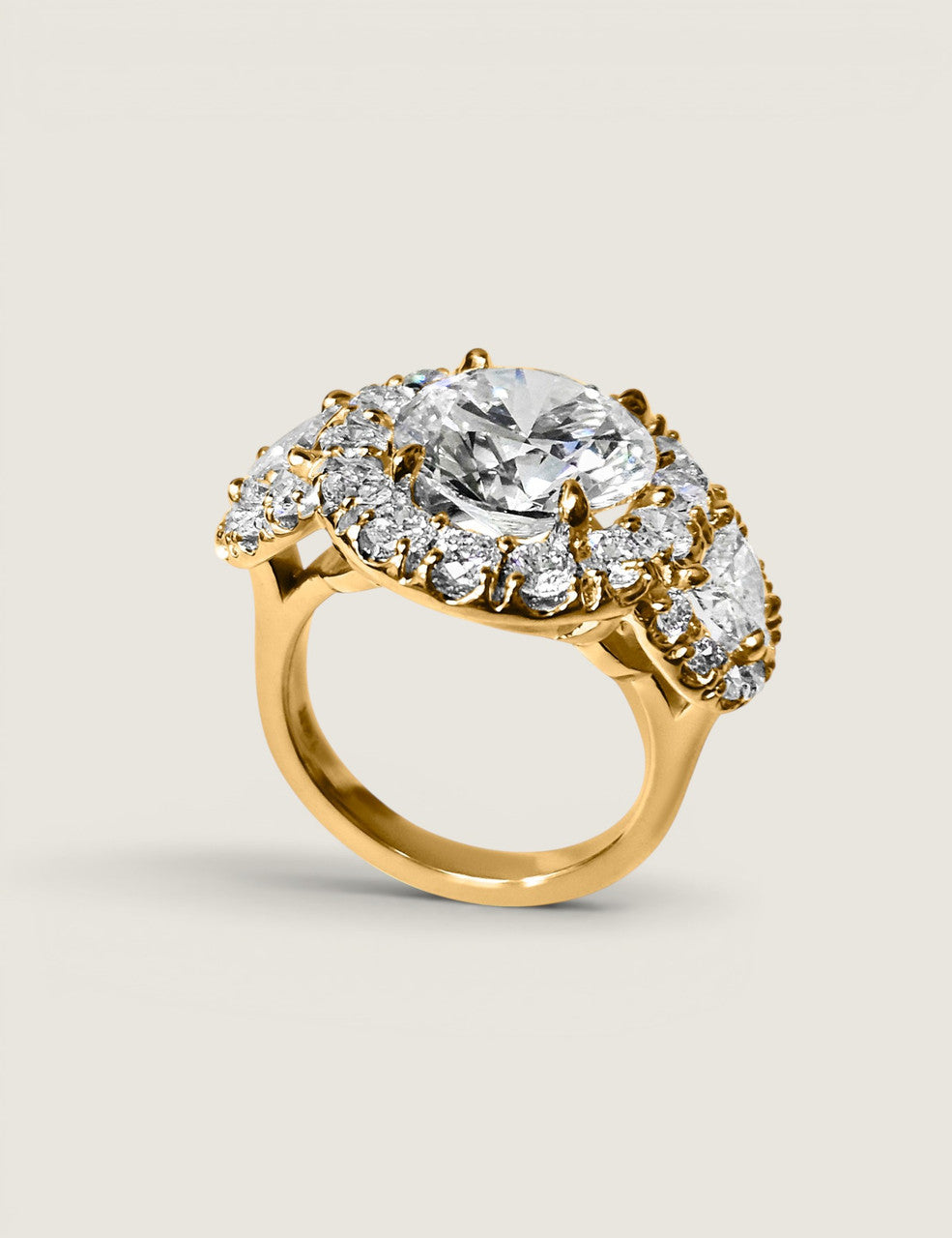 The Crown Halo Ring