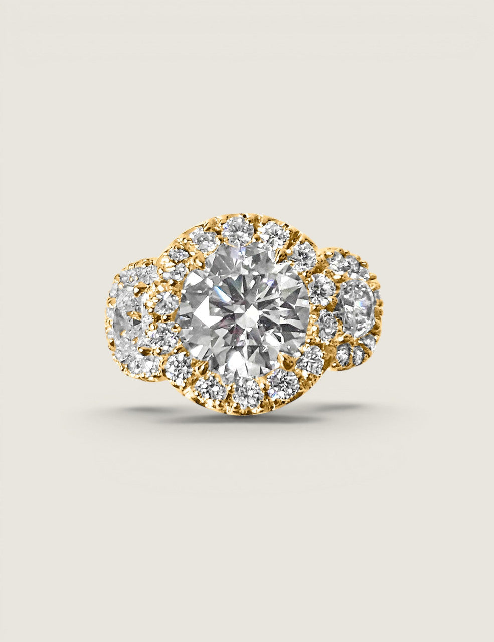 The Crown Halo Ring
