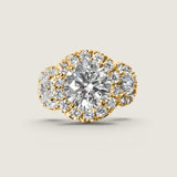 The Crown Halo Ring