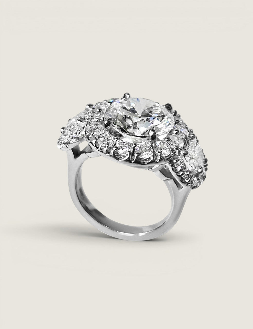 The Crown Halo Ring