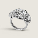 The Crown Halo Ring