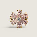 The Blushing Bloom Flower Ring