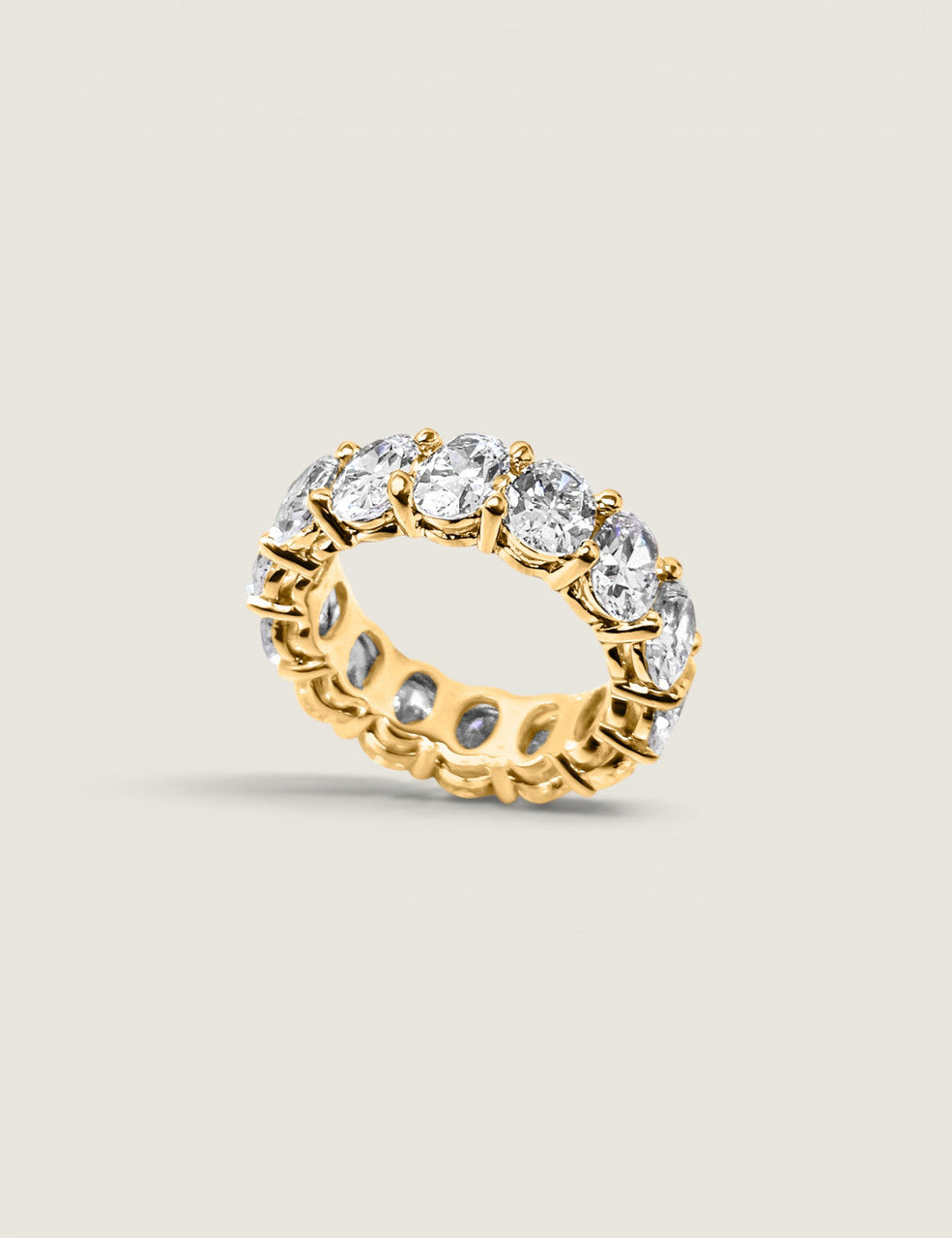 Evermore Oval Eternity Band (9.8TCW)