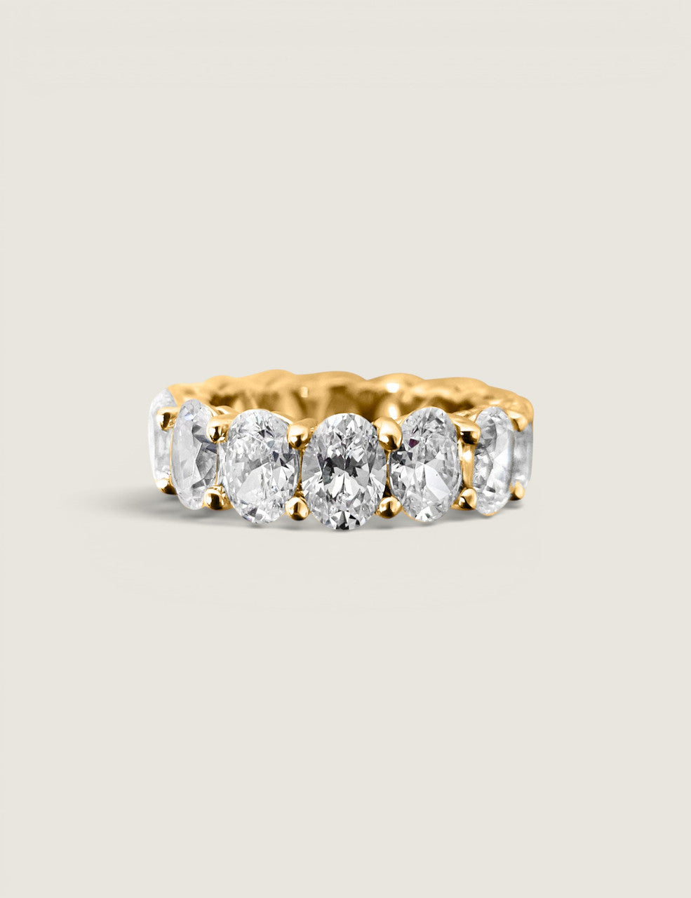 Evermore Oval Eternity Band (9.8TCW)