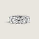 Evermore Oval Eternity Band (9.8TCW)