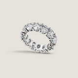 Evermore Oval Eternity Band (9.8TCW)