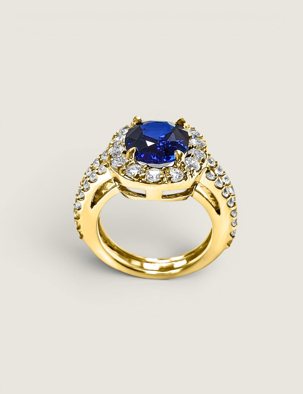 The Sovereign Sapphire Ring