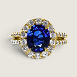 The Sovereign Sapphire Ring