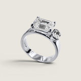 The Duet Ring  | Modern Diamond