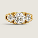 The Concord Three-Stone Ring