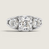 The Concord Three-Stone Ring