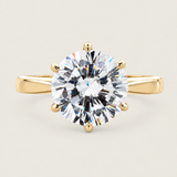 Classic Six-Prong Round Solitaire Ring (4TCW)