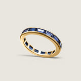 The Signature Sapphire Baguette Eternity Band (2.5 TCW)
