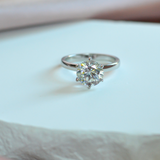 Round Brilliant Solitaire Ring (5 TCW)