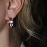 The Harmony Blush Hoop Earrings