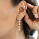 Bezel Drop Earring (2.5 TCW)