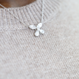 Pink Butterfly Pendant Necklace (2.75 TCW)