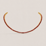 The Ruby Riviera Tennis Necklace