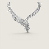 Wrap Around Cluster Necklace