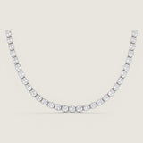 The Opulent Oval Tennis Necklace