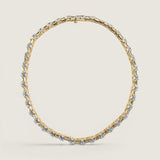 The Riviera Alternating Emerald-Cut Necklace (35.5 TCW)