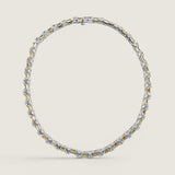 The Riviera Alternating Emerald-Cut Necklace (35.5 TCW)