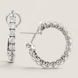 Medium Hoop Earrings (3 TCW)