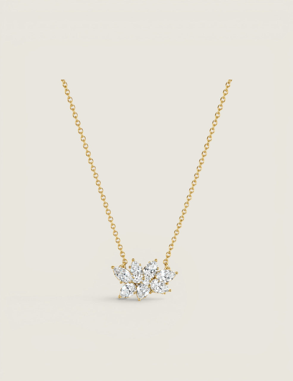 Lumière Burst Pendant Necklace