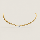 The Monaco Emerald Cuban Necklace