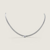 The Monaco Cuban Solitaire Necklace