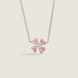 Rosé Clover Pendant Necklace