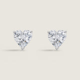 Heart Studs with Vermeil (10 TCW)
