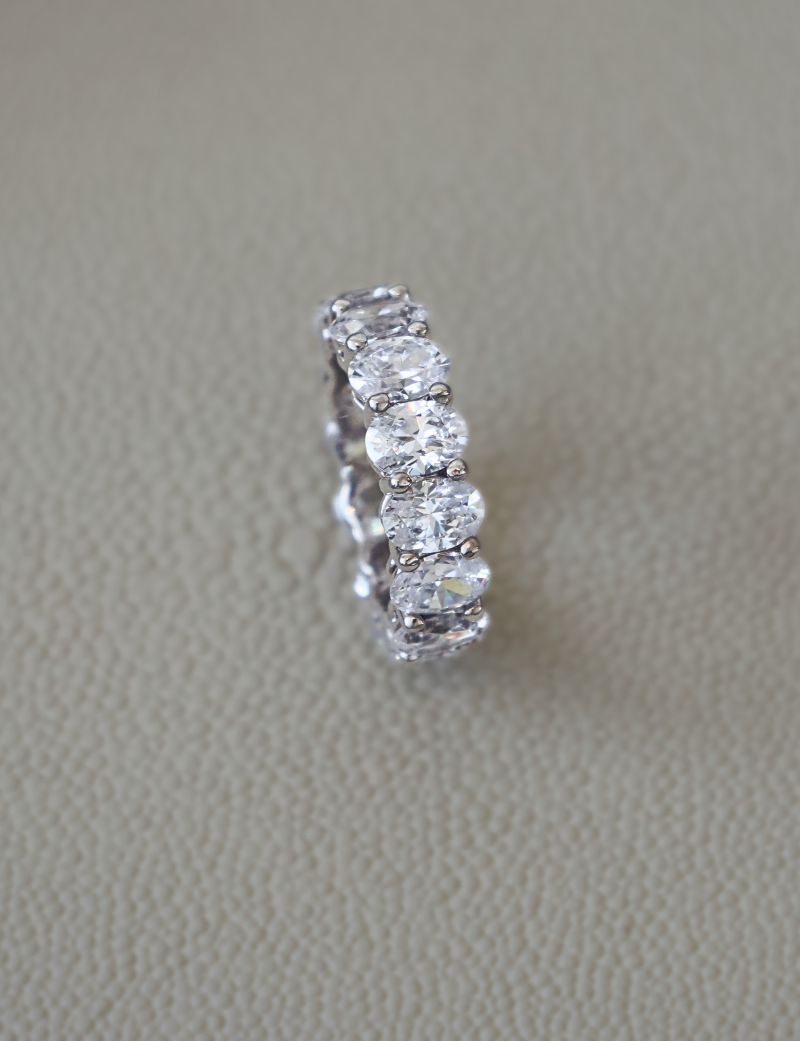 Evermore Oval Eternity Band (9.8TCW)