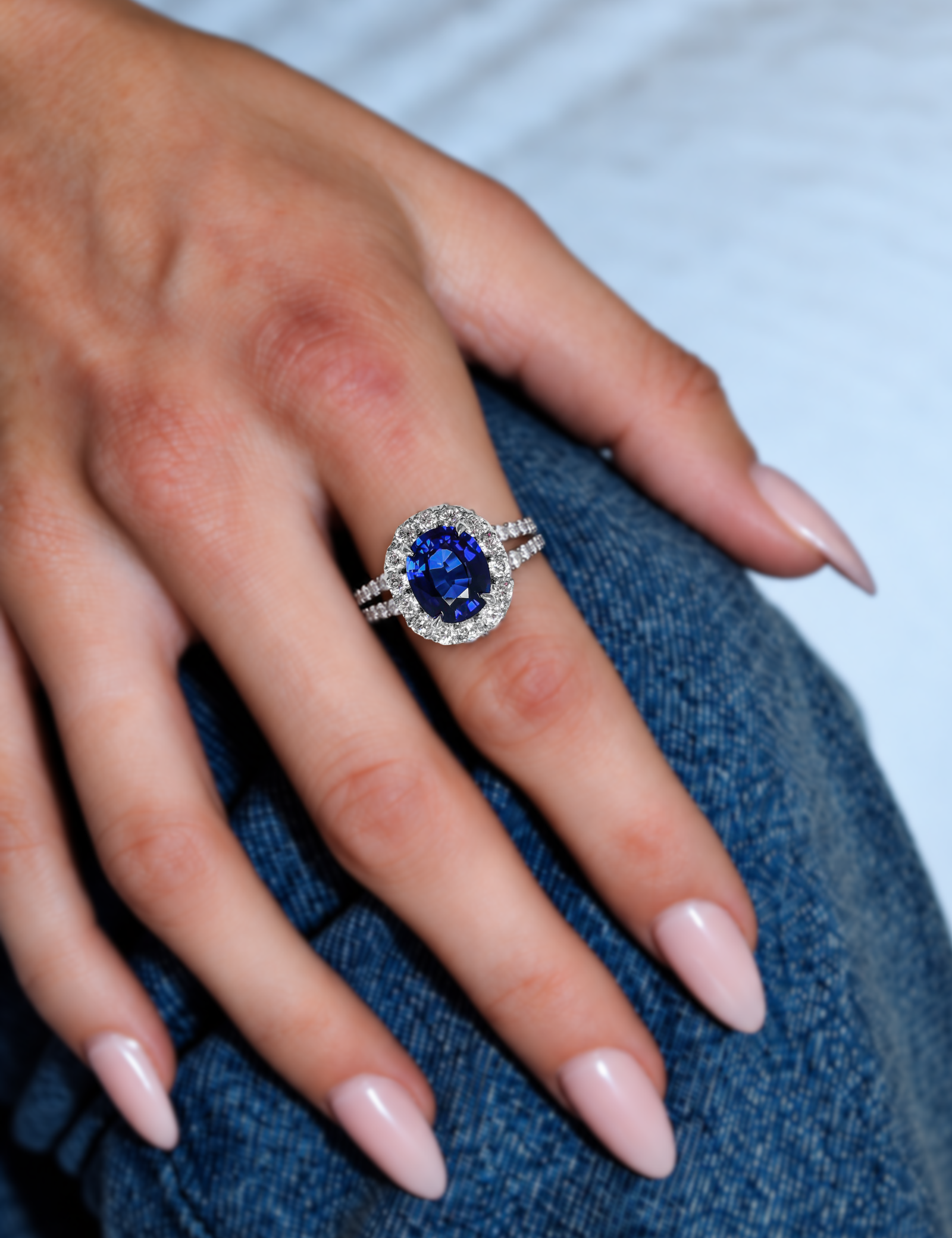 The Sovereign Sapphire Ring
