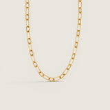 Smooth & Twisted Paper Clip Chain