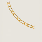 Smooth & Twisted Paper Clip Chain
