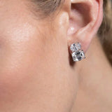 Oval & Emerald-Cut Double Stud (8 TCW)