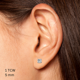 Asscher Studs (2.25TCW-7TCW)