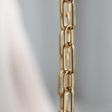 Smooth & Twisted Paper Clip Chain