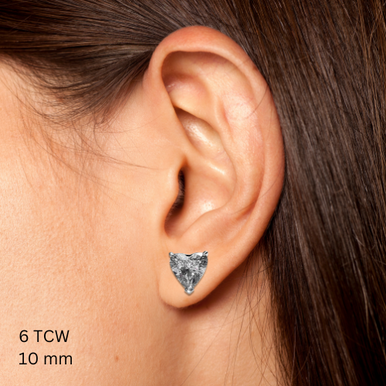 Heart Studs (1TCW-6TCW)