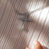 Elegant Cross (2.16 TCW) | Modern Diamond