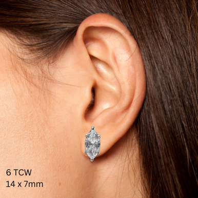 Marquise Studs (3TCW-6TCW)