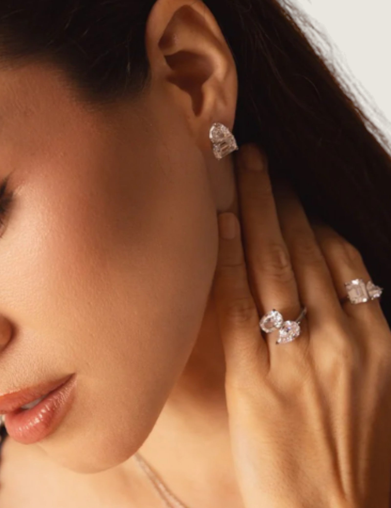 Toi et Moi Pear and Emerald-Cut Earrings (7.5 TCW)