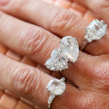 10MM ASSCHER WITH STEP TRAPAZOIDS F1131-CZ-14K