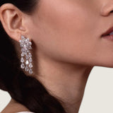 Shooting Star Cluster Drop Earrings (22 TCW)