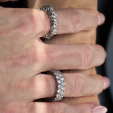 The Evermore Pear Eternity Band (5.5 TCW)