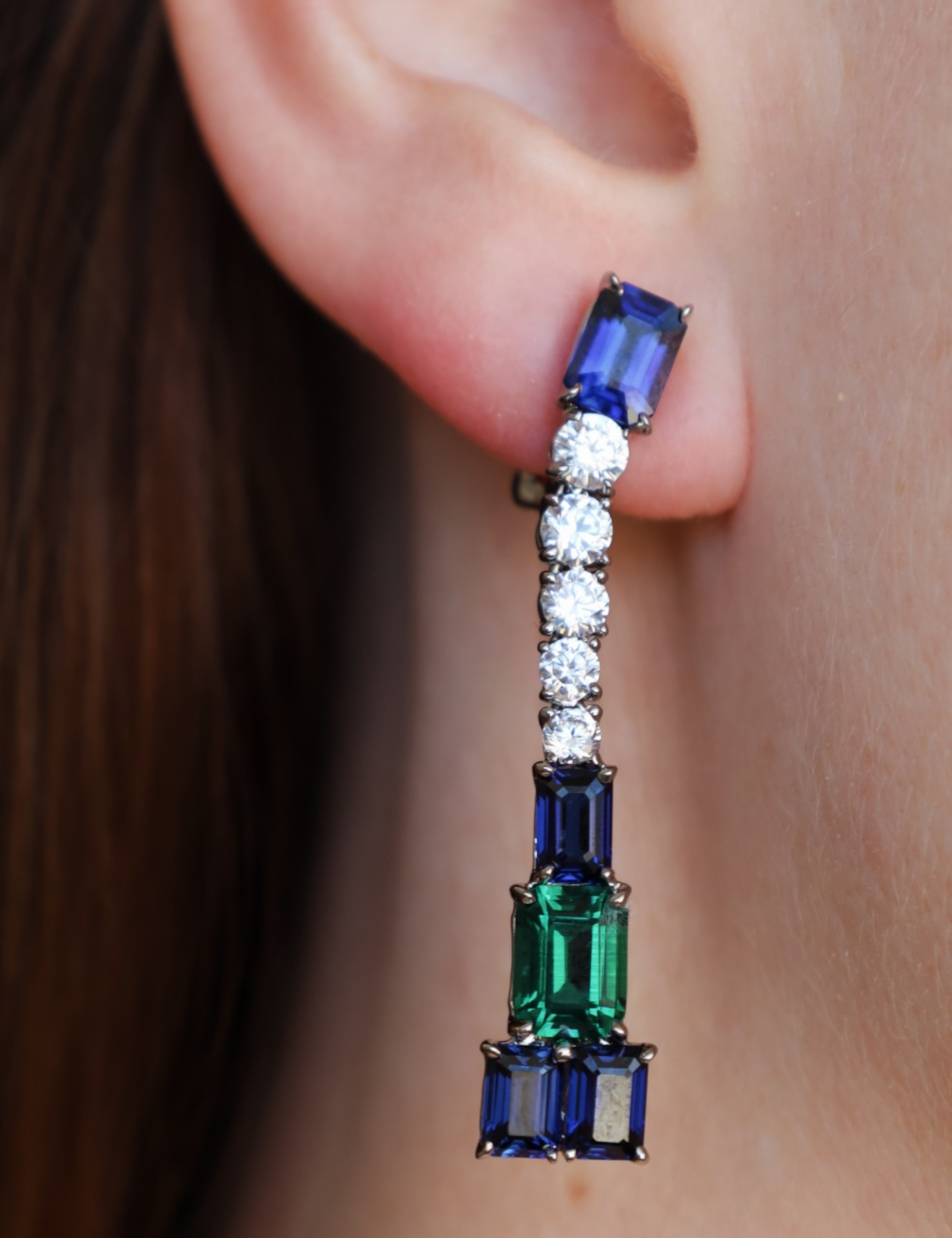 The Midnight Manhattan Drop Earrings