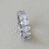 Evermore Oval Eternity Band (9.8TCW)