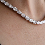 The Opulent Oval Tennis Necklace