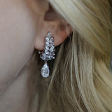 Flawless Fern Cluster Drop Earrings